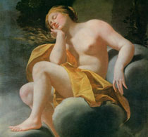 Вуэ Венера спящая на облаке