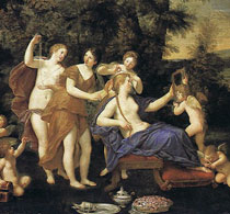 Альбани Франческо Венера с нимфами и эротами