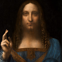 Леонардо да Винчи картина Спаситель мира