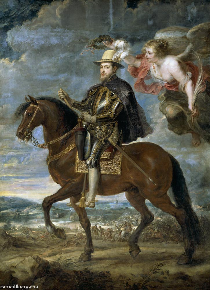Рубенс Конный портрет Филиппа II