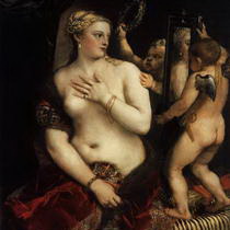 Тициано Вечеллио Венера с зеркалом