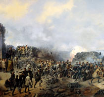 Шукаев Бой на Малаховом кургане в Севастополе в 1855 году