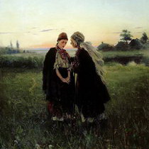 Маковский Мать и дочь