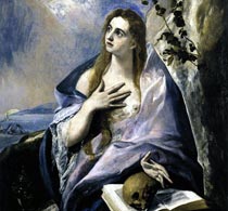Эль Греко эскиз Мария Магдалина