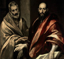 Эль Греко Апостолы Петр и Павел