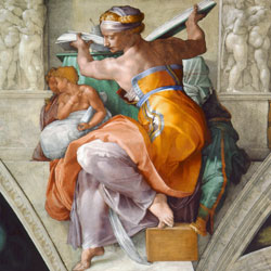 Микеланджело Ливийская сивилла