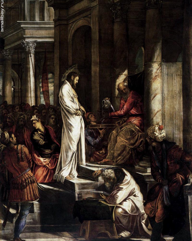 Тинторетто Христос перед Пилатом