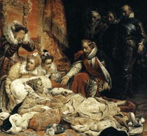 Деларош Смерть королевы Елизаветы