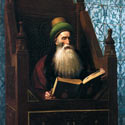 Муфтий, читающий с молитвенного помоста