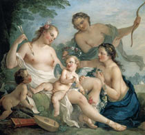 Натуар Венера и Эрот