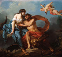 Пьер Юнона обманывает Юпитера при помощи пояса Венеры