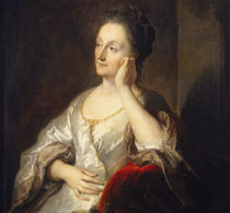 Жена художника Жанна де Труа