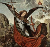 Давид Герард Святой Михаил поражает дракона