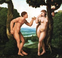 Скорел Адам и Ева