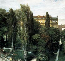 Менцель Сад у дворца принца Альберта