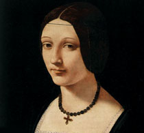 Больтраффио Джованни Антонио Женщина в образе святой Лючии
