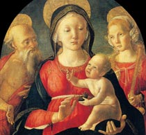 Ориоли Пьетро Мадонна с младенцем и святыми