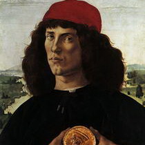 Боттичелли Портрет мужчины с медалью