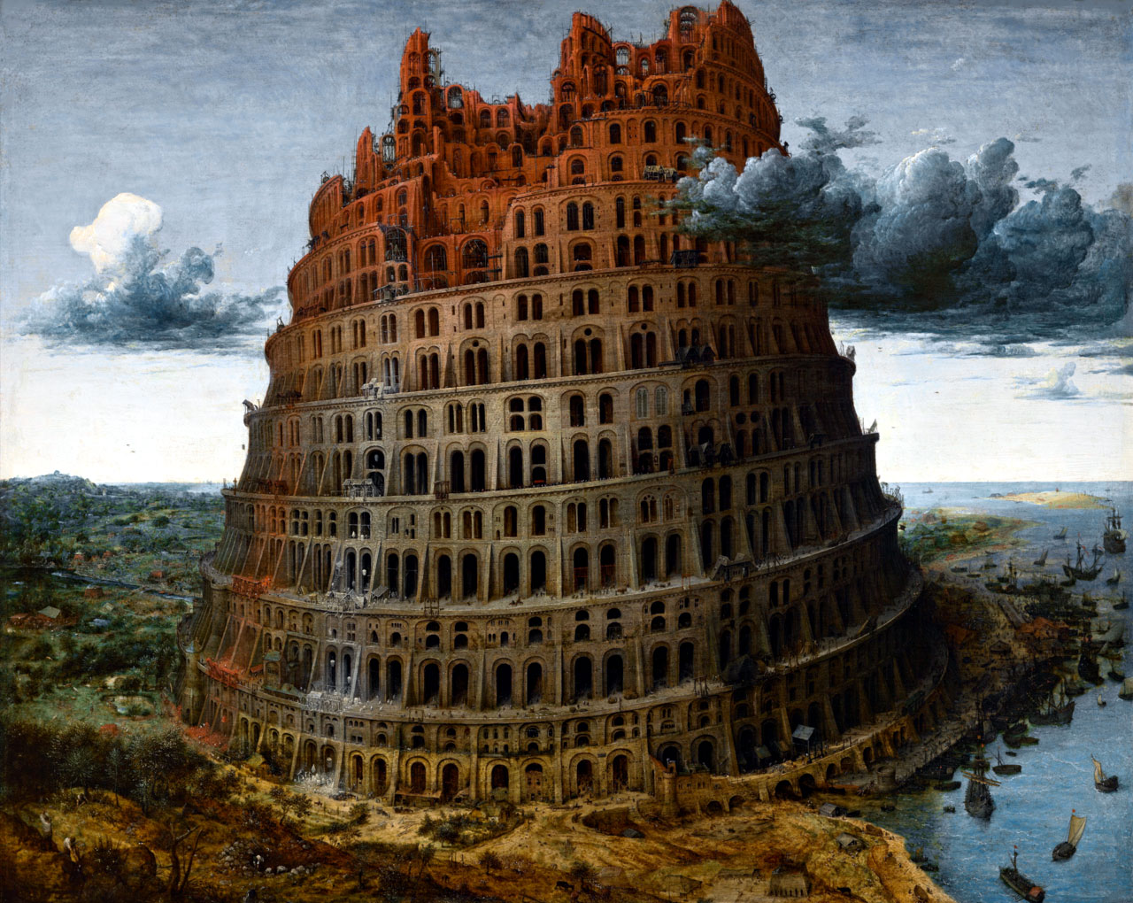 Питер Брейгель Малая Вавилонская башня