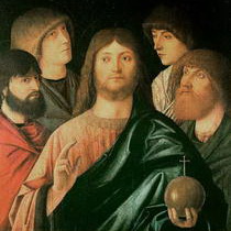 Карпаччо Спаситель и четыре апостола