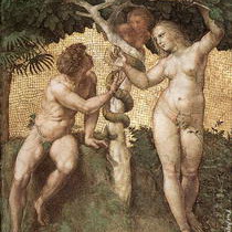 Рафаэль Адам и Ева
