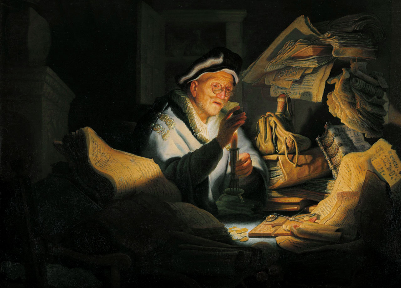 Рембрандт Притча о богаче