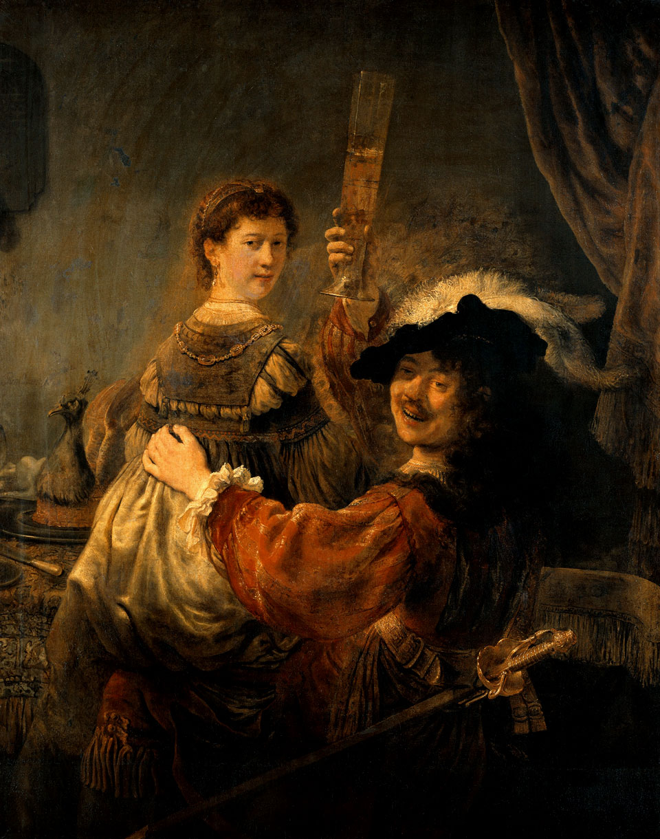 Рембрандт Веселое общество