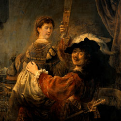 Рембрандт Автопортрет с Саскией