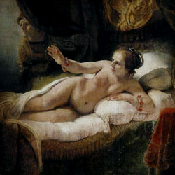Рембрандт Даная дочь царя Акрисия