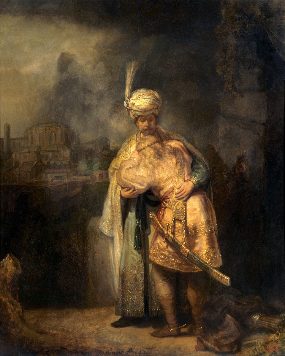 Рембрандт Давид и Ионафан