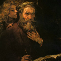 Рембрандт Евангелист Матфей