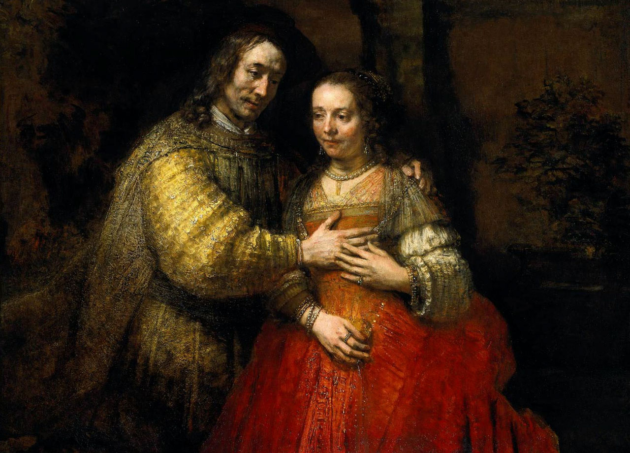 Рембрандт Еврейская невеста