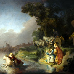 Рембрандт Похищение Европы