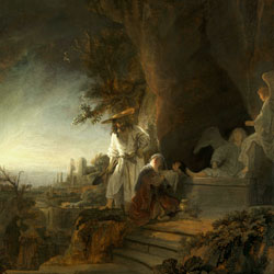 Рембрандт Христос и Мария Магдалина