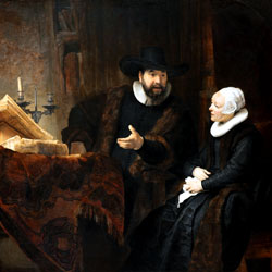 Рембрандт Двойной портрет