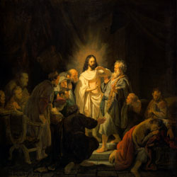Рембрандт Неверие святого Фомы