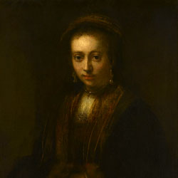 Рембрандт Портрет дамы