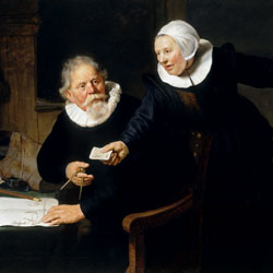 Рембрандт Судостроитель и его жена