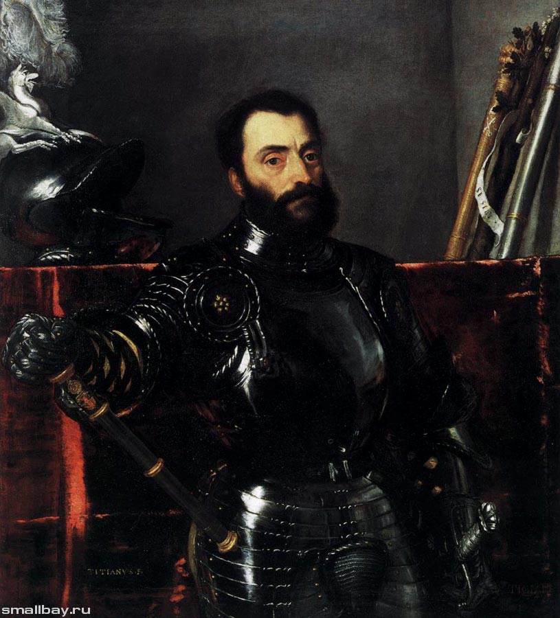 Тициан Портрет Франческо Мариа делла Ровере