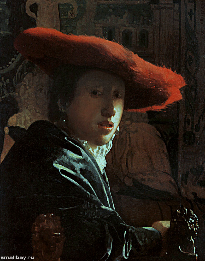 Вермеер Портрет девушки в красном уборе