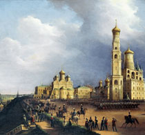 Чернецов Григорий Парад в Кремле в 1839 году