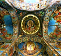Харламов Николай Вид центрального купола храма Спаса на Крови