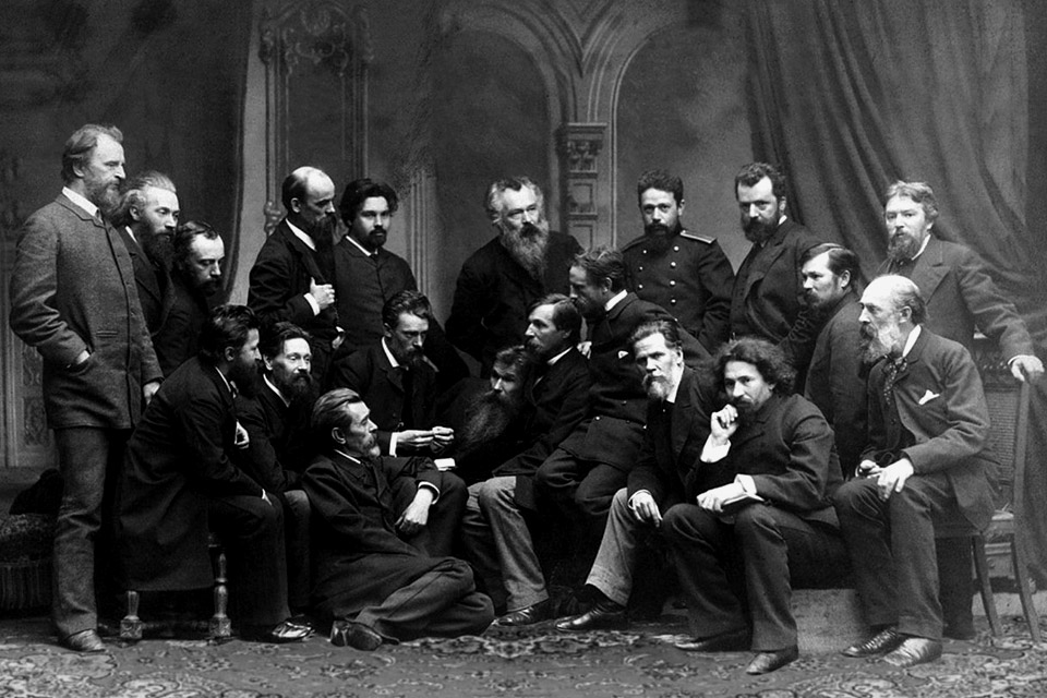 Передвижники 1886 год фотограф Михаил Михайлович Панов