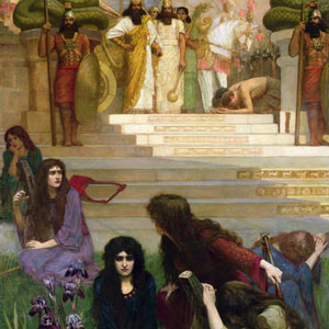 Герберт Шмальц картина Дочери Иуды в Вавилоне