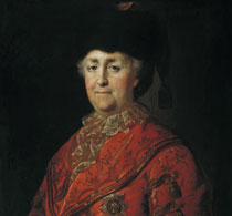 Шибанов Екатерина II в дорожном костюме