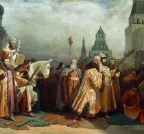 Шварц Вербное воскресенье в Москве при царе Алексее Михайловиче
