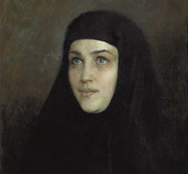 Штембер Портрет молодой монахини