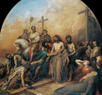Штейбен Христос приведенный на Голгофу