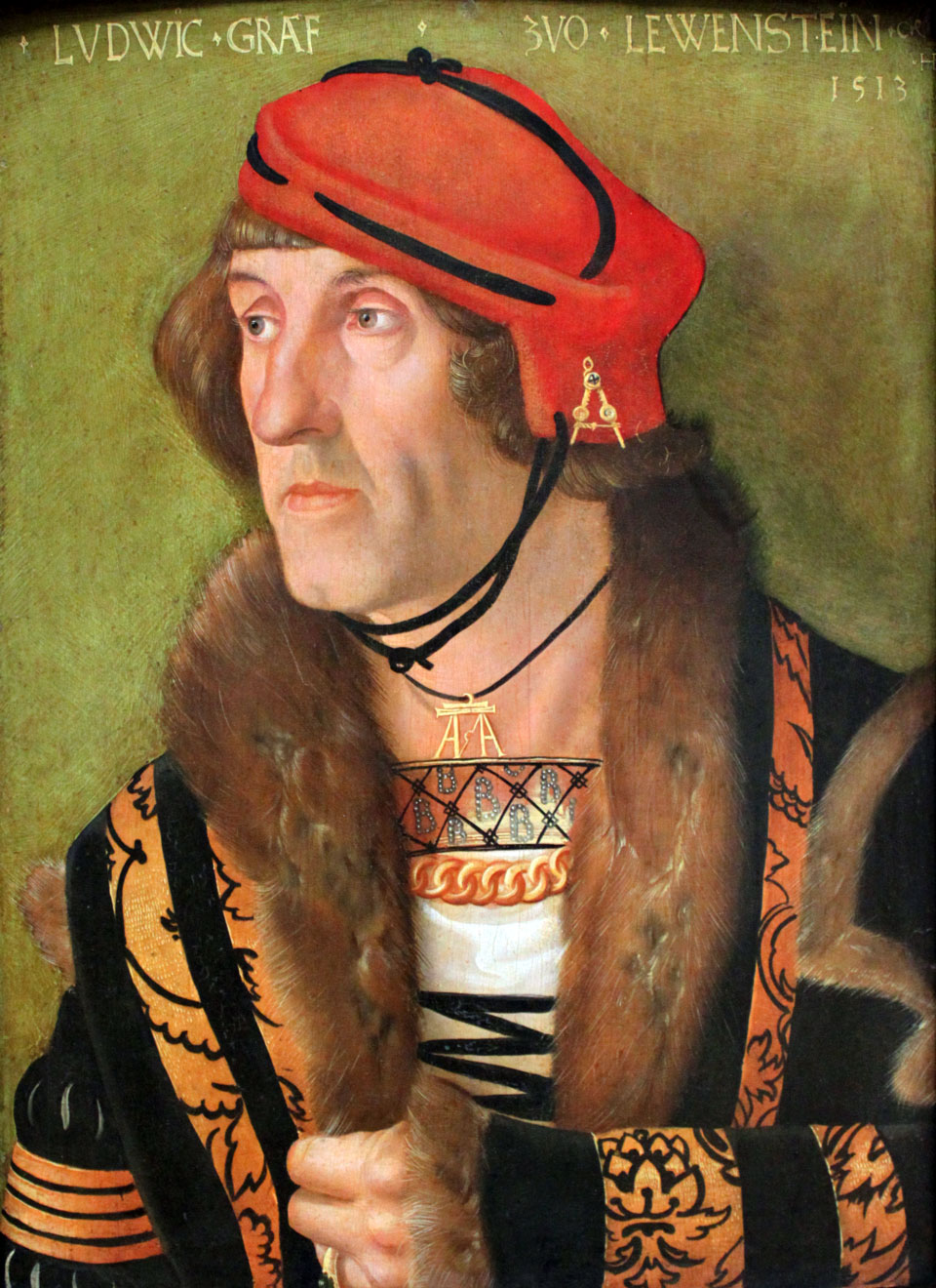 Ганс Бальдунг Портрет графа Людвига Лёвенштайна