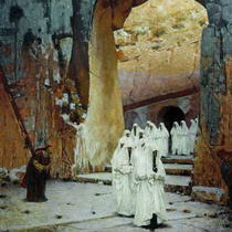 Верещагин эскиз Царская гробница в Иерусалиме